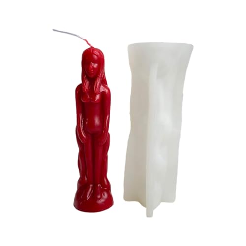 de los Men Kerzenform-Set, 3D-Kerzenform-Set für Zuhause, selbstgemachte Bienenschnur, Seife für Hochzeitsdekorationen und Partydekorationen von Genérico
