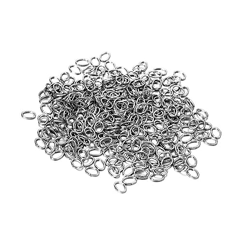 200pcs / lot 2.5-5mm oval ring stainless steel spring ring split ring connectors for DIY jewelry results accessories 200pcs / lot 2.5-5mm oval ring stainless steel spring ring split ring connectors for DIY jewelry results accessories von Générique