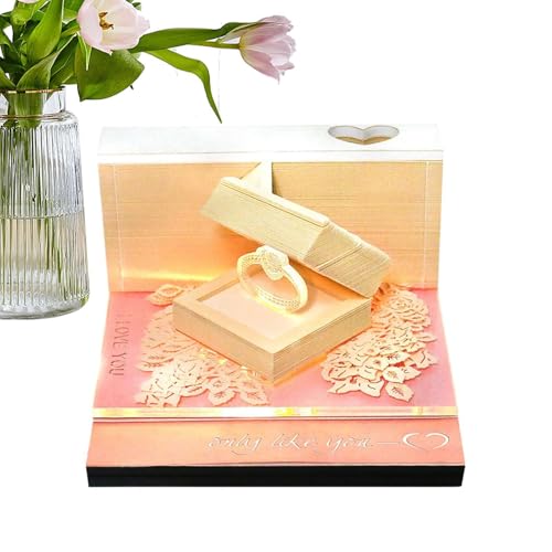 3D Abreißbarer Kalender 2025 – Kreativer Designkalender zum Valentinstag | 3D-Kunst-Notizblock Kalender mit Licht – Desktop-Skulptur für Arbeit, Zuhause und Dez 3D Abreißbarer Kalender 2025 – Kreativer Designkalender zum Valentinstag | 3D-Kunst-Notizblock Kalender mit Licht – Desktop-Skulptur für Arbeit, Zuhause und Dez von Générique