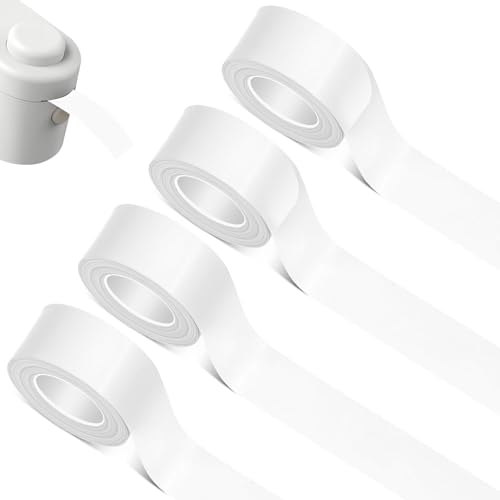 5 Rollen Etikettenband, 16 mm x 4 m, transparente selbstklebende Etiketten 5 Rollen Etikettenband, 16 mm x 4 m, transparente selbstklebende Etiketten von Générique