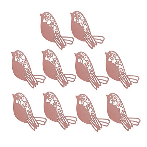 50 Stück Platzkartenhalter Vogel Hochzeit Namenskarten Deko Glas Tisch Rosa 50 Stück Platzkartenhalter Vogel Hochzeit Namenskarten Deko Glas Tisch Rosa von Générique