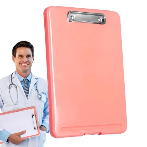 A4 Papieraufbewahrungsbox, tragbarer Projektkoffer für A4-Akten - Tragbarer Papierhalter | Dokumentenbox, Dateiordner, Papieraufbewahrungsbox, Dokumentenmappe, Papphülle von Générique