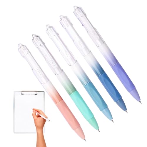 Ästhetisches Kugelschreiber-Set, Druckkugelschreiber, Druck-Gelschreiber, Untersuchungs-Set für Schüler, glattes Schreiben, 5 Stück, Farbverlaufsstifte, schnell trocknende Hülle, inkl Ästhetisches Kugelschreiber-Set, Druckkugelschreiber, Druck-Gelschreiber, Untersuchungs-Set für Schüler, glattes Schreiben, 5 Stück, Farbverlaufsstifte, schnell trocknende Hülle, inkl von Générique