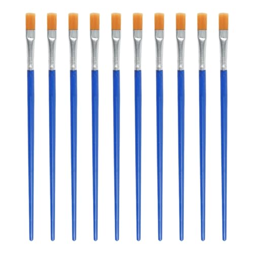 Acrylfarben-Pinsel-Set, Detailpinsel – Nylonpinsel für Aquarell, Haarpinsel aus Nylon für Aquarell, Körpermalerei, Acrylöl, Gouache und Malerei von Générique