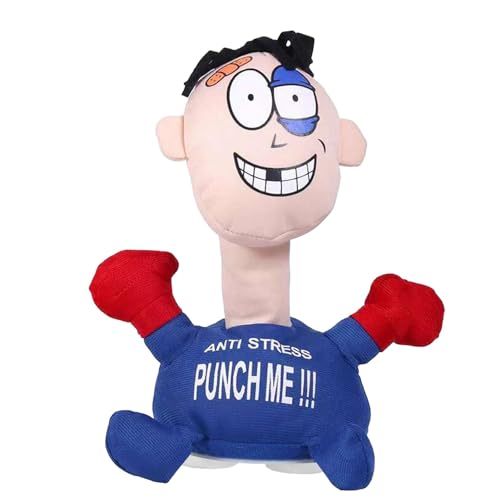 Anti-Stress-Puppe Punch Me | Armer Kerl mit verletzter Nase und geschwollenem Gesicht | Böser Schlag und Schrei Spielzeugbecher | Schreibtischspielzeug mit Saugnäpfen Anti-Stress-Puppe Punch Me | Armer Kerl mit verletzter Nase und geschwollenem Gesicht | Böser Schlag und Schrei Spielzeugbecher | Schreibtischspielzeug mit Saugnäpfen von Générique