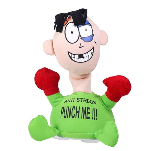 Anti-Stress-Puppe Punch Me | Armer Mann mit verletzter Nase und geschwollenem Gesicht | Böser Schlag und Schrei Spielzeug Becher | Schreibtischspielzeug Beat and Scream mit Saugnäpfen Anti-Stress-Puppe Punch Me | Armer Mann mit verletzter Nase und geschwollenem Gesicht | Böser Schlag und Schrei Spielzeug Becher | Schreibtischspielzeug Beat and Scream mit Saugnäpfen von Générique