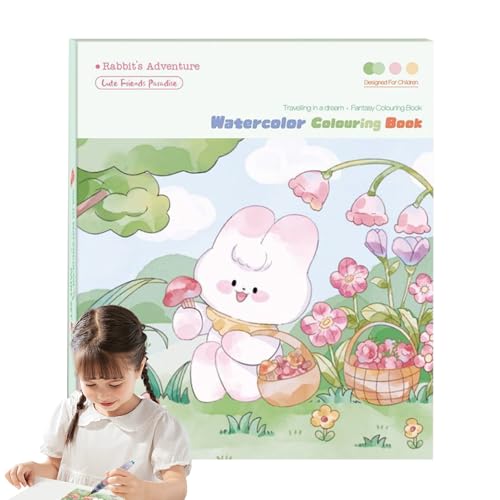 Aquarellbuch für die | Lesezeichen-Bastelset | kreative Aktivität mit Farben ab 3 Jahren Aquarellbuch für die | Lesezeichen-Bastelset | kreative Aktivität mit Farben ab 3 Jahren von Générique