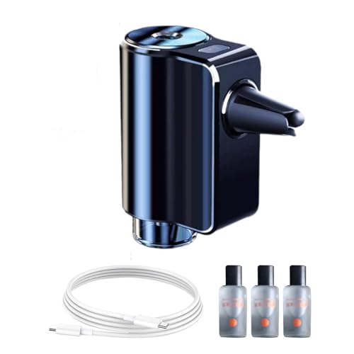 Aromatherapie-Diffusor für Auto, Lufterfrischer für Autodiffusor | Auto Luftbefeuchter mit natürlichem Duft verstellbar mit 3 Modi, Zerstäuber für natürliche Duftöle, Intel-Diffusoren von Générique