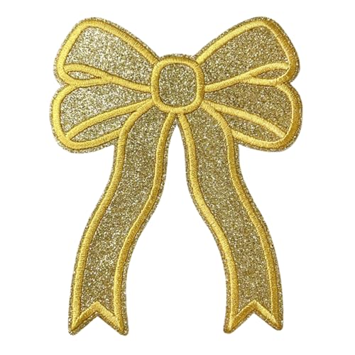 Aufnäher zum Aufbügeln auf Bögen – Seitenschleifen-Patch, bestickte Applikation | niedliches dekoratives Mode-Accessoire, ideal zum Personalisieren von Jacken, Hüten, Taschen, Kleidung, Schuluniformen Aufnäher zum Aufbügeln auf Bögen – Seitenschleifen-Patch, bestickte Applikation | niedliches dekoratives Mode-Accessoire, ideal zum Personalisieren von Jacken, Hüten, Taschen, Kleidung, Schuluniformen von Générique