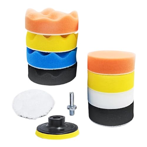 Auto Polierpads - Auto Polierscheibe mit Bohreradapter | Detailpolierpad, Polierpad und Wolle Set für die Autopolierung Auto Polierpads - Auto Polierscheibe mit Bohreradapter | Detailpolierpad, Polierpad und Wolle Set für die Autopolierung von Générique
