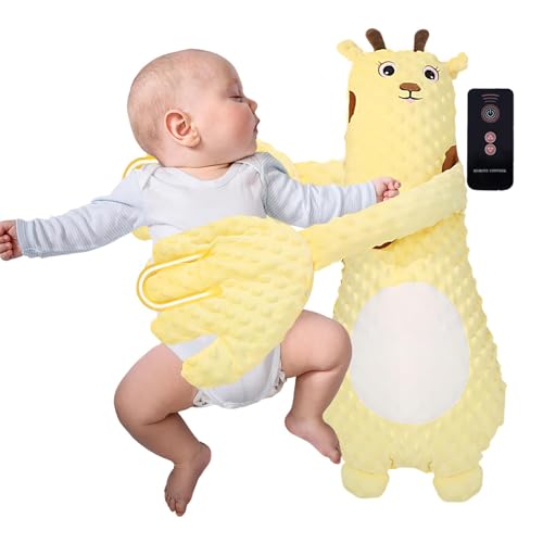 Baby Baby Sleep Pillow mit simuliertem Schlag | Das beruhigende Plüschtier verstellbar | Schlafhilfe des Kindes, Antisobbalzo, REST TOY, Entspannung für den Tiefschlaf, Geschenkidee für Neugeborene von Générique
