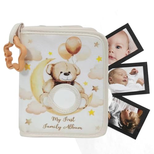 Baby-Fotoalbum – Plüsch-Plüsch-Fotoalbum, zum Aufhängen im Untergrund | Multifunktionales Handybuch, Gedächtniswärter für die Handtasche am Kinderwagen, Ständer Baby-Fotoalbum – Plüsch-Plüsch-Fotoalbum, zum Aufhängen im Untergrund | Multifunktionales Handybuch, Gedächtniswärter für die Handtasche am Kinderwagen, Ständer von Générique