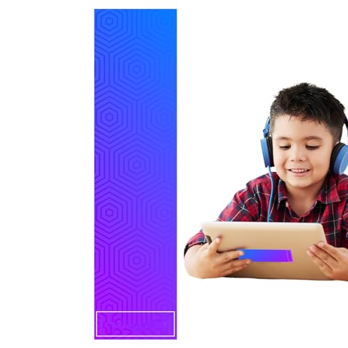 Beruhigende Streifen | ruhige Anti-Stress-Sticker mit Texturen, ruhigen Aufklebern, Haftnotizen, bunt für Telefonhülle, Lesezeichen, Computer, von Générique