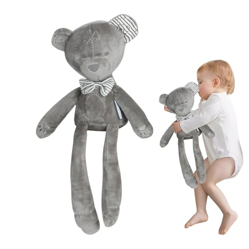 Beruhigendes -Spielzeug, beruhigendes Spielzeug für | Teddybär, Teddybär, Plüschkissen mit Schleife, weiche , Cartoon-Plüschtiere zum Geburtstag, Windelfreund Beruhigendes -Spielzeug, beruhigendes Spielzeug für | Teddybär, Teddybär, Plüschkissen mit Schleife, weiche , Cartoon-Plüschtiere zum Geburtstag, Windelfreund von Générique