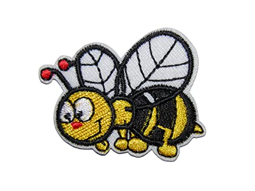Bestickter Aufnäher zum Aufbügeln, Motiv: kleine Biene von Générique