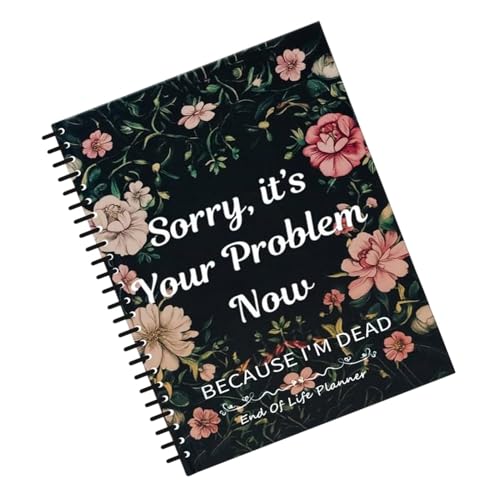 Binder für den Lebensende Planer | Organisator für Dokumente und persönliche Informationen | Notiz an zur Beerdigungsplanung, Willensregister, Notizbuch für Binder für den Lebensende Planer | Organisator für Dokumente und persönliche Informationen | Notiz an zur Beerdigungsplanung, Willensregister, Notizbuch für von Générique