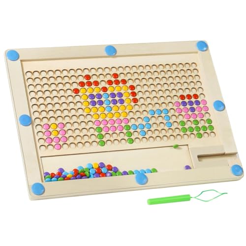 Blackboard magnetisch für Doodle mit Perlen – Tafel für Türen mit Magnetstift, Zeichentisch mit magnetischen Perlen Spielzeug | Magnetische Tafel für Griffo von Générique