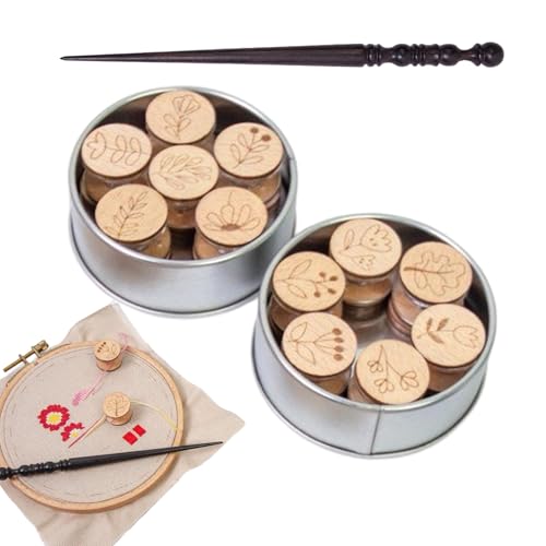 Bobbin Thread Organizer, Floss Keeper Tool, Craft Storage Accessory, Practical Portable Design, Set of Keepers, for Needlework, Beginners, Professionals, Men Women Bobbin Thread Organizer, Floss Keeper Tool, Craft Storage Accessory, Practical Portable Design, Set of Keepers, for Needlework, Beginners, Professionals, Men Women von Générique