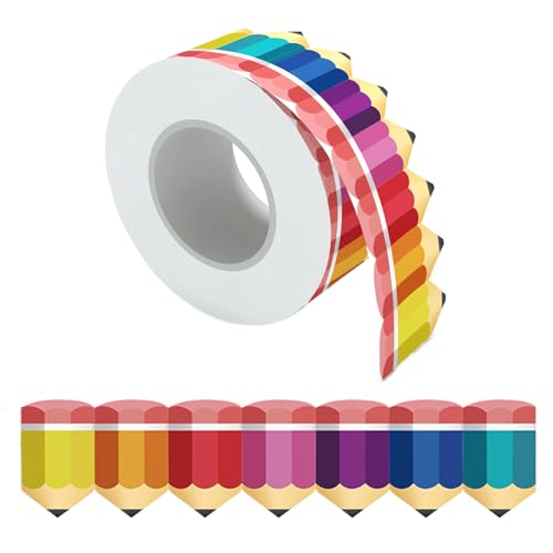 Bordeaux-Bleistift, Border Trim Classroom Decorations | Border Trim Classroom Decorations | Papierbordüre für Wände zurück zur Schule Kunstprojekte zu Hause Bordeaux-Bleistift, Border Trim Classroom Decorations | Border Trim Classroom Decorations | Papierbordüre für Wände zurück zur Schule Kunstprojekte zu Hause von Générique
