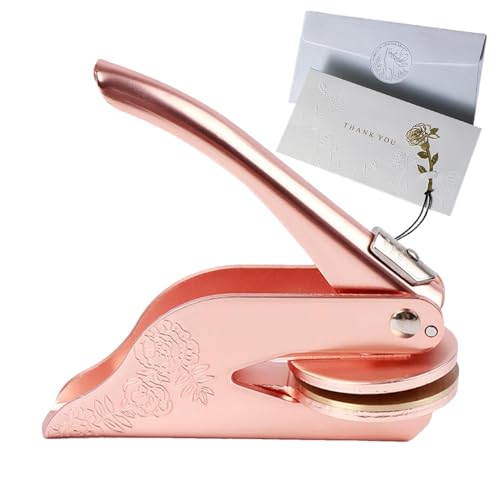 Briefmarkenpräger, Papierprägung, persönlicher Buchpräger aus Metall, Handpräge-Stempel für Buchliebhaber, Siegelstempel für Bücher, Visitenkarten, Papier Briefmarkenpräger, Papierprägung, persönlicher Buchpräger aus Metall, Handpräge-Stempel für Buchliebhaber, Siegelstempel für Bücher, Visitenkarten, Papier von Générique