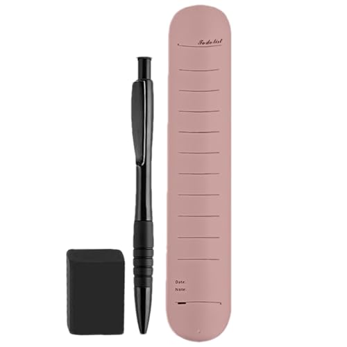 Brot-Notizen, Handgelenk-Notizen, Memo-Pad – Hinweis das Armband mit Stift und Radiergummi | Wiederverwendbares wasserdichtes Silikonarmband für den Arbeitsarbeitsplaner von Générique