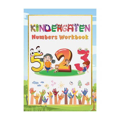 Buch zum Lernen von Zahlen, Lernen von Zahlen für Kindergarten | Interaktives Lernspiel für – Einführung in Mathematik, Lesen und Schreiben – Pädagogisch für die Schule von Générique