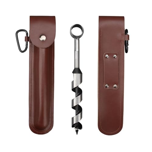 Bushcraft Gear – manueller Erdlochschlüssel | Überlebensstiftschlüssel Handbohrmaschine Bushcraft Überlebenswerkzeug – Bushcraft-Werkzeuge, Camping und selbstschneidende Schrauben von Générique