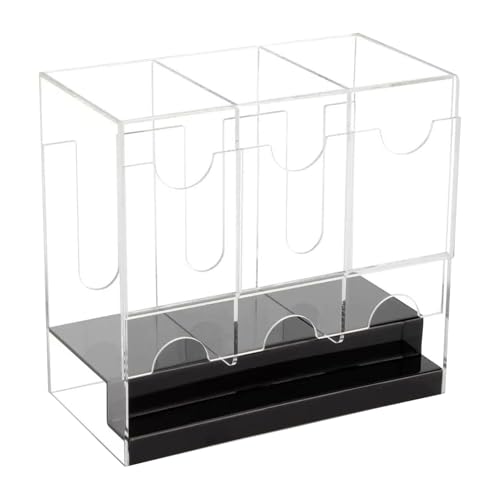 Business Card Organizer - 3 Booster-Pack-Displayboxen mit 3 Steckplätzen zur Aufbewahrung, Schutz mit Verteilerfunktion, Kartenaufbewahrungsbox zum Sammeln von Business Card Organizer - 3 Booster-Pack-Displayboxen mit 3 Steckplätzen zur Aufbewahrung, Schutz mit Verteilerfunktion, Kartenaufbewahrungsbox zum Sammeln von von Générique