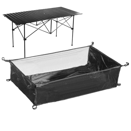 Camping-Taschen zur Aufbewahrung unter dem Tisch – kompakter Mehrzweck-Caddy aus Netzstoff, Aufbewahrungsbeutel für Wildnis mit Fächern | Gurtbefestigungsbehälter, tragbare Campingeinheit Camping-Taschen zur Aufbewahrung unter dem Tisch – kompakter Mehrzweck-Caddy aus Netzstoff, Aufbewahrungsbeutel für Wildnis mit Fächern | Gurtbefestigungsbehälter, tragbare Campingeinheit von Générique
