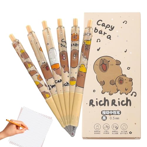 Capybara Cartoon Kugelschreiber,Capybara Gelschreiber 0,5 mm Capybara Kugelschreiber,Capybara Kugelschreiber,Capybara Multicolor Kugelschreiber,Capybara Tintenroller für Schule Büro Papst Capybara Cartoon Kugelschreiber,Capybara Gelschreiber 0,5 mm Capybara Kugelschreiber,Capybara Kugelschreiber,Capybara Multicolor Kugelschreiber,Capybara Tintenroller für Schule Büro Papst von Générique