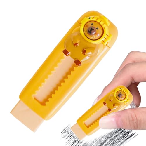 Capybara Eraserr einziehbar – Capybara Eraser Geschenke, einziehbares Capybara niedliches Eraser | Capybara niedlicher einziehbarer Radiergummi für Kunst, Zeichnen, Malen Capybara Eraserr einziehbar – Capybara Eraser Geschenke, einziehbares Capybara niedliches Eraser | Capybara niedlicher einziehbarer Radiergummi für Kunst, Zeichnen, Malen von Générique