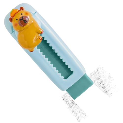 Capybara Schieberegler – Push Pull Crayer Rubber, einziehbares Design Crayer Eraser | Niedliches Zeichnen für weiche Radierer, künstlerisches Schreiben, praktisches Skizzenzubehör für von Générique