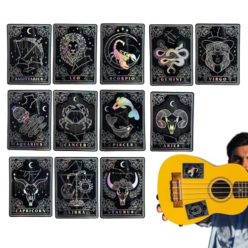 Celestial Stickers, Creative Astrology Stickers, 3,15 × 2,20 Zoll, 12 Stück, ästhetische Aufkleber, Journaling Scrapbooking Supplies, Laptop und Telefondekoration, Skateboard Computer Decor Celestial Stickers, Creative Astrology Stickers, 3,15 × 2,20 Zoll, 12 Stück, ästhetische Aufkleber, Journaling Scrapbooking Supplies, Laptop und Telefondekoration, Skateboard Computer Decor von Générique
