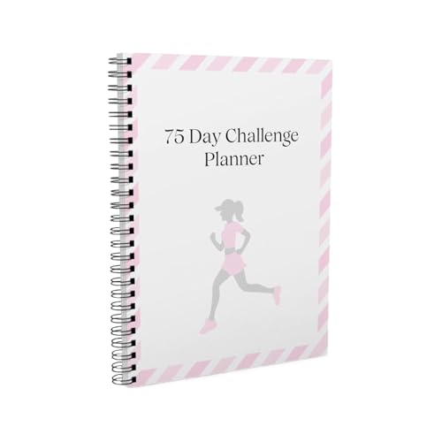 Daily Planner, 75-Day Habit Tracker, Multifunktionaler Zeit-Organizer, Coil Binding Compact Notizblock für Schulen, Business, Reisen und Workout Projekte von Générique