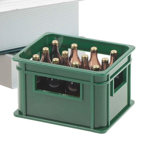 Dekoration für Mini-Bierflaschen, Mini-Weinflaschen, Miniatur-Spielzeug für Männer und Bierliebhaber, Fotozubehör, Tischdekoration für die Dekoration der Pubbar von Générique