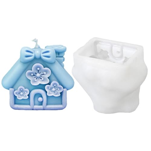 Dessertformen für Schokolade, Kerzenformen aus Silikon - Hausgips Gießform | Antihaft-Silikon-Fondantform für Kerzen, Statuen, Kuchen, Gips, Schokolade von Générique