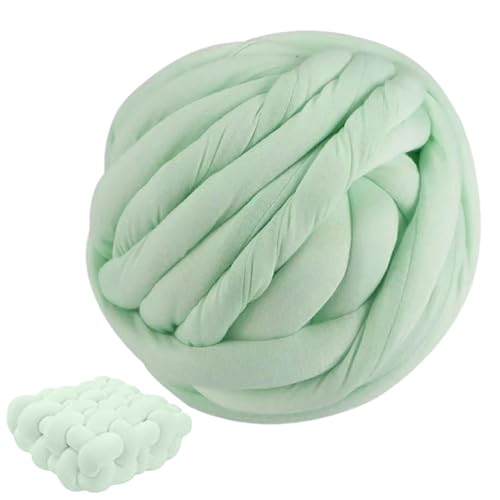 Dickes Baumwollgarn – Strickgarn für den Arm | Baumwollgarn für Armstrick, weiches und waschbares Jumbo-Garn für Haustiere, Decke, Schlafsack, Kissen, Ohren von Générique