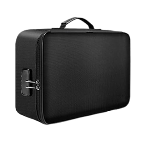 Dokumentenbox – feuerfeste Verriegelungsbox, erweiterbare Dokumententasche | Multifunktionaler Organizer für Reisedateiordner, Laptop-Zubehör Dokumentenbox – feuerfeste Verriegelungsbox, erweiterbare Dokumententasche | Multifunktionaler Organizer für Reisedateiordner, Laptop-Zubehör von Générique