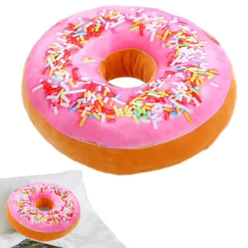 Donut Kissen – Fantasiekissen, flauschiges Accessoire | Kissen in Donut-Form, weiche Dekoration, 3D aus Plüschstoff, für Sofa, bunt, zur Szene des Kinderzimmers, Donut Kissen – Fantasiekissen, flauschiges Accessoire | Kissen in Donut-Form, weiche Dekoration, 3D aus Plüschstoff, für Sofa, bunt, zur Szene des Kinderzimmers, von Générique