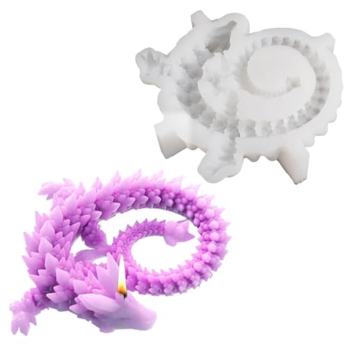 Drachenkerzenformen – Harzform 3D fliegender Drache | Epoxidharz, Gips, Ton, Beton, Zementguss | Perfekt für die Dekoration von Fondantkuchen, die Ausarbeitung, Bastelprojekte Drachenkerzenformen – Harzform 3D fliegender Drache | Epoxidharz, Gips, Ton, Beton, Zementguss | Perfekt für die Dekoration von Fondantkuchen, die Ausarbeitung, Bastelprojekte von Générique