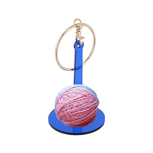 Draht-Spinner für Häkelnadeln, tragbarer Drahthalter am Handgelenk, Taschenhalter aus Wolle mit Tischhaken | Werkzeuge und Zubehör für Haken, Kugelhalter, Draht, tragbar, Acryl Draht-Spinner für Häkelnadeln, tragbarer Drahthalter am Handgelenk, Taschenhalter aus Wolle mit Tischhaken | Werkzeuge und Zubehör für Haken, Kugelhalter, Draht, tragbar, Acryl von Générique