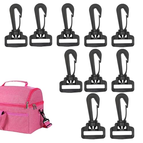 Drehbarer Drehverschluss, drehbare Clips | Gurtband für Gepäcktasche, Drehverschlüsse – 10 x Karabinerhaken, Karabinerverschluss, Schlüsselanhänger, Zange für Handtasche, Riemen, Schieben Drehbarer Drehverschluss, drehbare Clips | Gurtband für Gepäcktasche, Drehverschlüsse – 10 x Karabinerhaken, Karabinerverschluss, Schlüsselanhänger, Zange für Handtasche, Riemen, Schieben von Générique