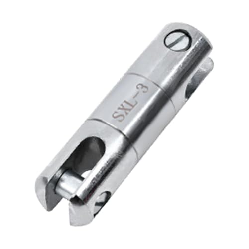 Drehbarer Kabelzugverbinder – Seilzug-Drehgelenk für Spanner, vielseitiger Kabelwirbel, robuster Zugwirbel für Traktoren und Kabelarbeiten Drehbarer Kabelzugverbinder – Seilzug-Drehgelenk für Spanner, vielseitiger Kabelwirbel, robuster Zugwirbel für Traktoren und Kabelarbeiten von Générique