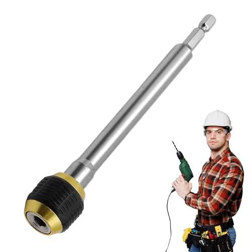Drill Bit Erweiterung, Sechskant, Schnellspanner, Self-Locking Rod, Mehrzweck-Befestigung für Elektrobohrer, Schraubenschrauber, Power Tools, effizientes Werkzeug Zubehör Drill Bit Erweiterung, Sechskant, Schnellspanner, Self-Locking Rod, Mehrzweck-Befestigung für Elektrobohrer, Schraubenschrauber, Power Tools, effizientes Werkzeug Zubehör von Générique
