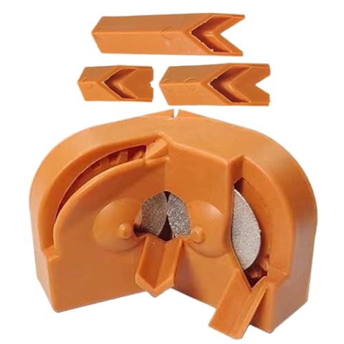 Drill Bit Sharpener, High-Precision Grinding Tool 6 cm, ergonomischer Drill Bit Grinder, Heavy-Duty Sharpening Maschine für Industrie und Gebrauch, Schwarz, Gelb Drill Bit Sharpener, High-Precision Grinding Tool 6 cm, ergonomischer Drill Bit Grinder, Heavy-Duty Sharpening Maschine für Industrie und Gebrauch, Schwarz, Gelb von Générique