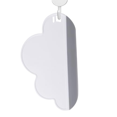Duschpuller - Glaswischer - Wolke Mini -Puller - Klein - Spiegel - Glaswischer in Wolkenform - die Dusche, kompakt, leicht - Haftung, mit Loch zum Aufhängen, für die Windschutzscheibe von Générique