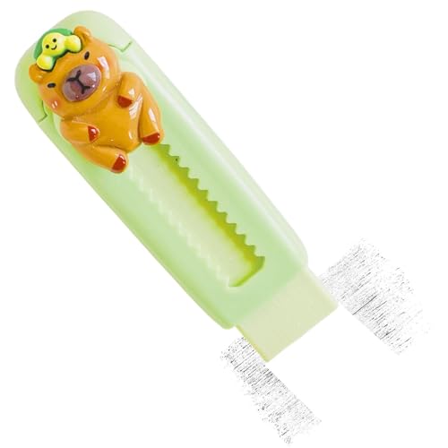 Einziehbarer Radiergummi – Push-Pull-Radiergummi | Weiche und niedliche Capybara-Radiergummi | Künstlerradierer, einziehbarer Radiergummi für Kunst, Zeichnen, Malen, weiche Radiergummis und von Générique