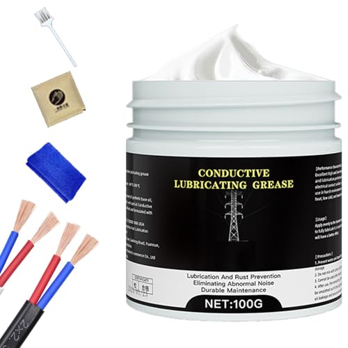 Elektrisches Schmiermittel für Anschlüsse – dielektrisches Silikonfett | Elektrisches Schmierfett mit leitfähiger Schmierpaste aus Lubr von Générique