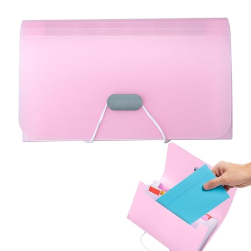 Expandierbarer Dateiordner mit 13 Taschen – A6 erweiterbarer Ordner im Briefformat, tragbarer Dokumentenorganizer | Dokumentenmappe für Quittungen Expandierbarer Dateiordner mit 13 Taschen – A6 erweiterbarer Ordner im Briefformat, tragbarer Dokumentenorganizer | Dokumentenmappe für Quittungen von Générique