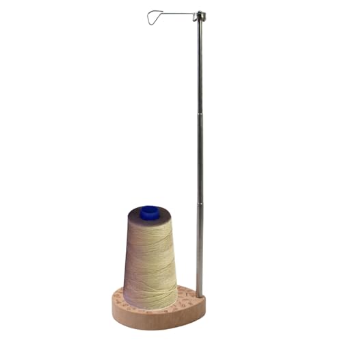 Fadenspulenhalter – Gewindehalter, Einzelfadenhalter, verstellbar, 15,5 cm | Grundplatte aus Holz, mit einem Faden zum Quilten, Sticken, Nähen Fadenspulenhalter – Gewindehalter, Einzelfadenhalter, verstellbar, 15,5 cm | Grundplatte aus Holz, mit einem Faden zum Quilten, Sticken, Nähen von Générique